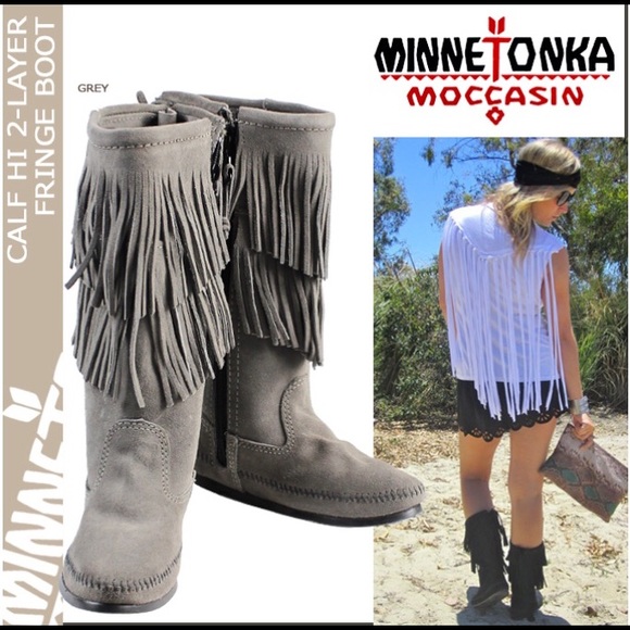 Rare Minnetonka boots - Picture 1 of 3